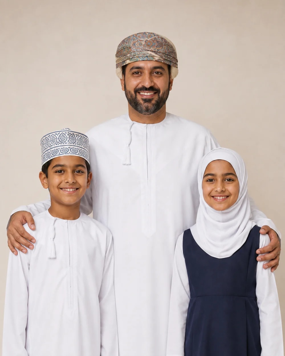 طلاب من سلطنة عُمان مع برق